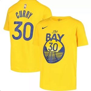 Nike NBA GSW Stephen Curry Dri-Fit Yellow Large
